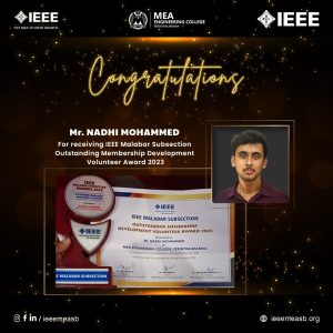 IEEE Malabar Subsection Award